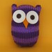 Quick and Easy Owl - INSTANT DOWNLOAD PDF Knitting Pattern