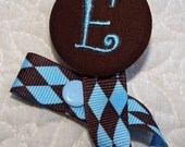 Boutique Custom Monogrammed Pacifer Clip Leash