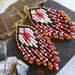 Beaded Earrings- Lucky Arrow