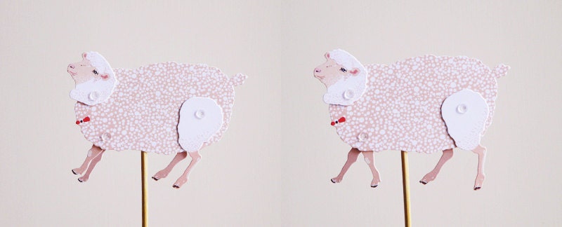 DIY Paper Puppet - SHEEP