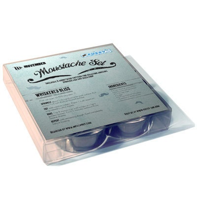 Cookie Cutters, Movember, Mustaches, Great Bakery Gift, Stainless Steel - Set of 3