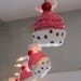 Fake Cupcake Pink Rockabilly String of Lights 12 Legs Orignal Concept Design 10 Mini Pink Fake Cupcakes Fab Bakery Decor First on Etsy