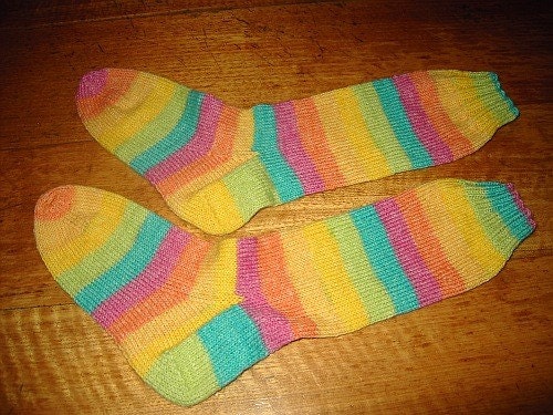 Custom made socks - yarn supplied by me