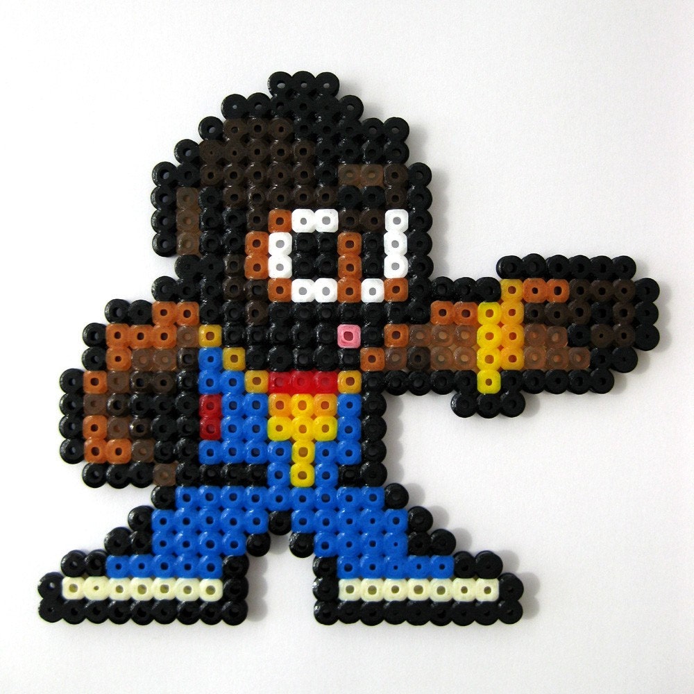 The A-Team - BA Baracus inspired Fridge Magnet - What if 80's TV was 8-Bit