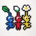 Pikmin 8-bit Retroactive - NES style Magnets