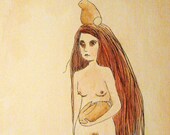Rabbits - ORIGINAL drawing