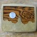 Vintage Desert Sunset Brass Belt Buckle