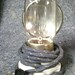 Vintage Industrial Lamp with Ceramic Base & Box