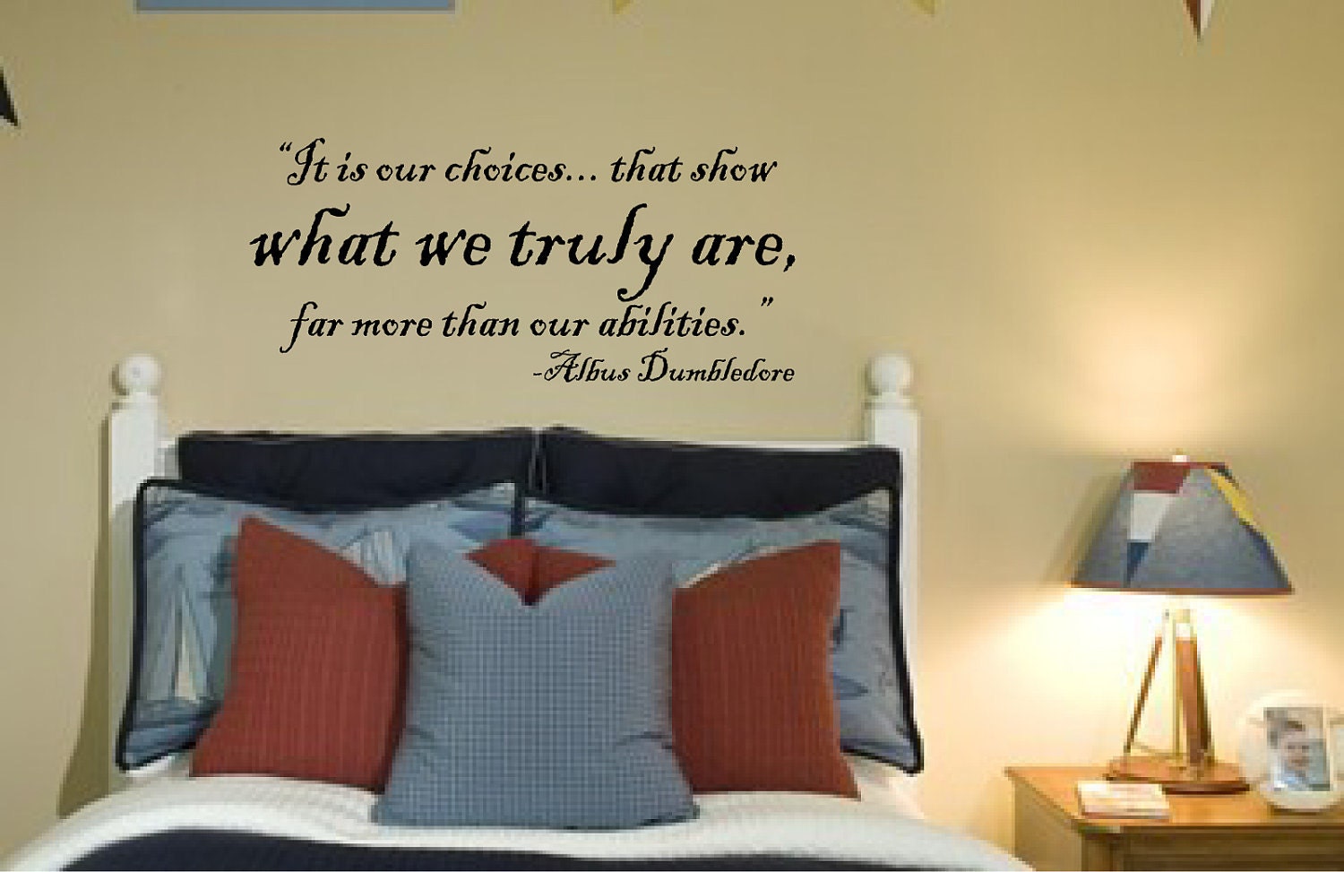 Harry Potter Decal Vinyl Wall Art Sticker Dumbledore Quote 021-22