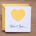 Wedding invitation - Simple Heart