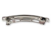 25 French Style Barrette Hair Clips - 60mm (2 3/8 inch)