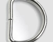 25 D Rings - 25mm x 33mm (1 inch x 1 5/16 inch)
