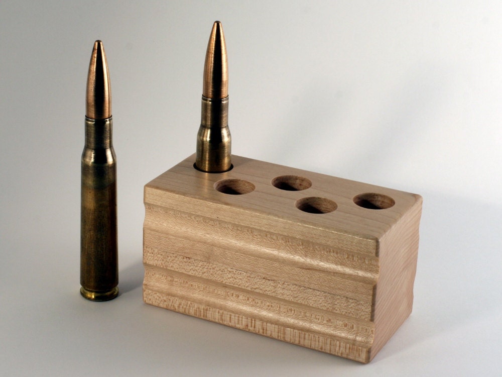 Maple .50 BMG 5-Hole Match Block