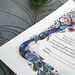 Elegant Peacock Ketubah - Jewish Marrigage Contract