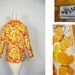Vera Butterflies Blouse / 1960s / Cotton / Vera Neumann / L