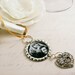 Custom Personalized Photo Bottle Cap Wedding Bouquet Charm for something treasured