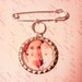Custom Personalized Photo Bottle Cap Groom's Boutonniere Charm for something treasured