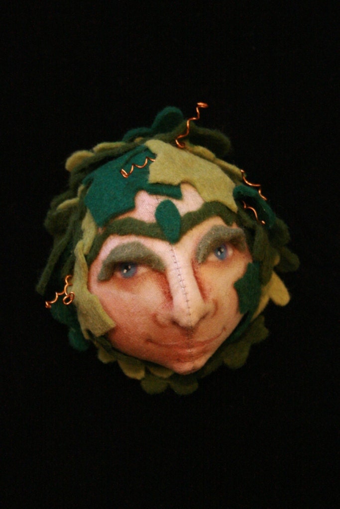 E-Pattern for the Green Man Cloth Pin Doll