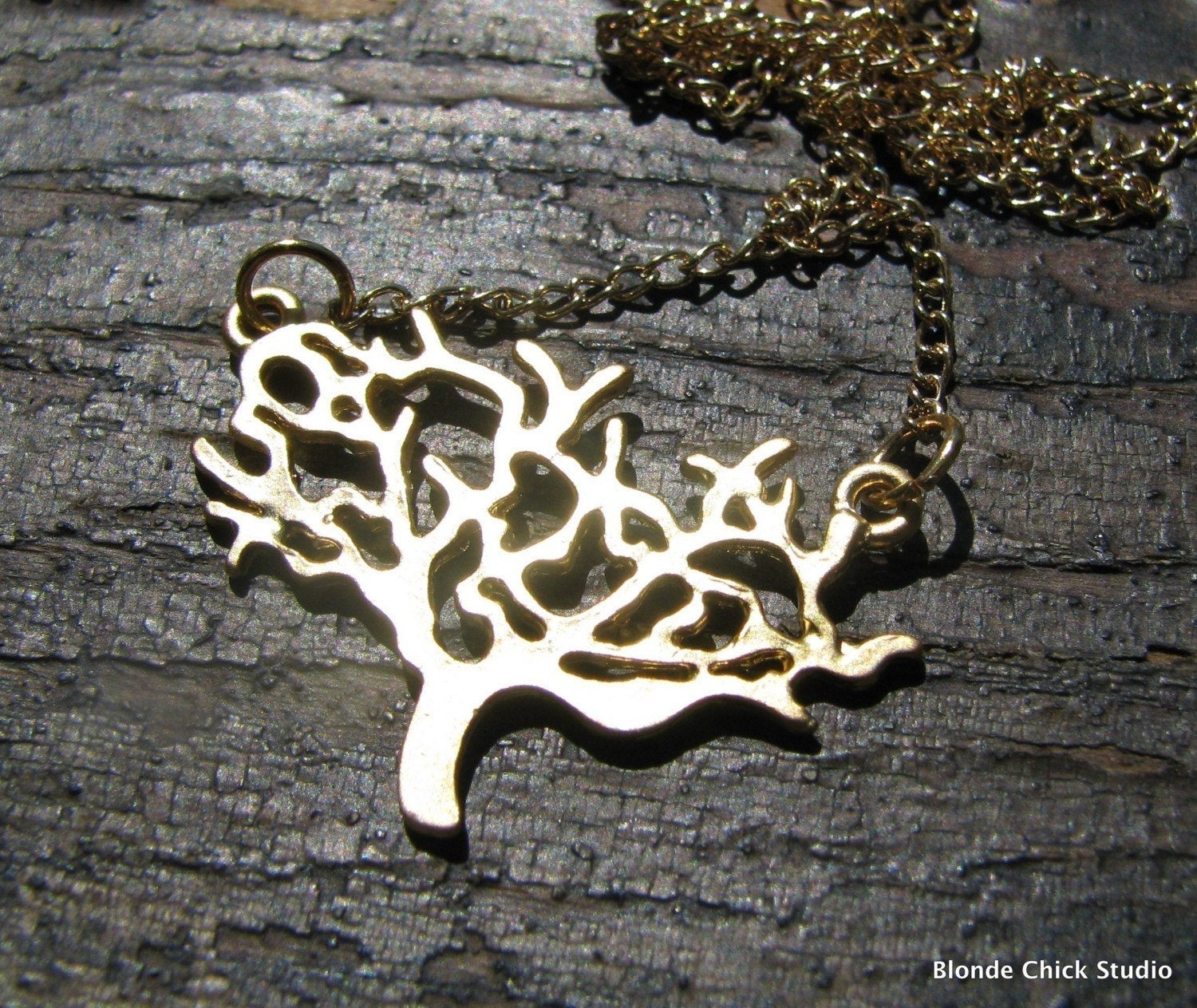 TREE-Gold Necklace