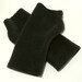 MENS Fingerless Gloves / Mittens Warmers - Dark Olive Green Fleece