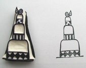 Petite 3 layer cake stamp
