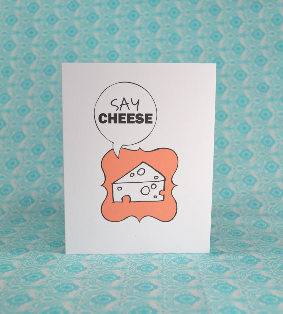 Say Cheese Notecards