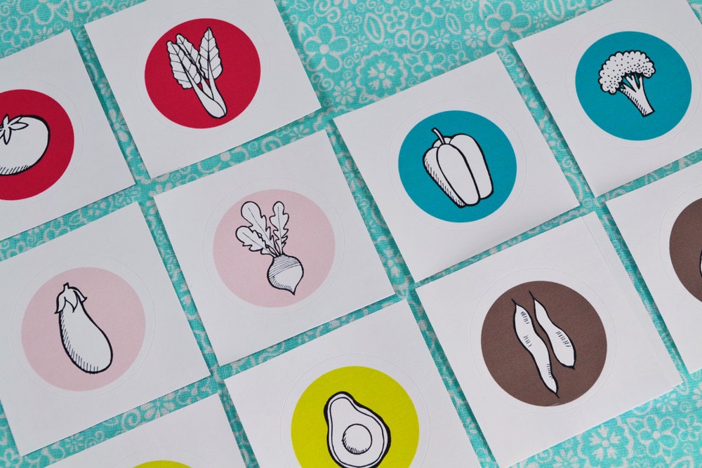 Vegetable Stickers