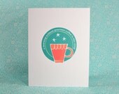 A Cup of Coffee Notecards