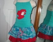 Disney Ariel Turquoise Tank Top Dress