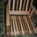 Child size wooden hickory rocker/rocking chair