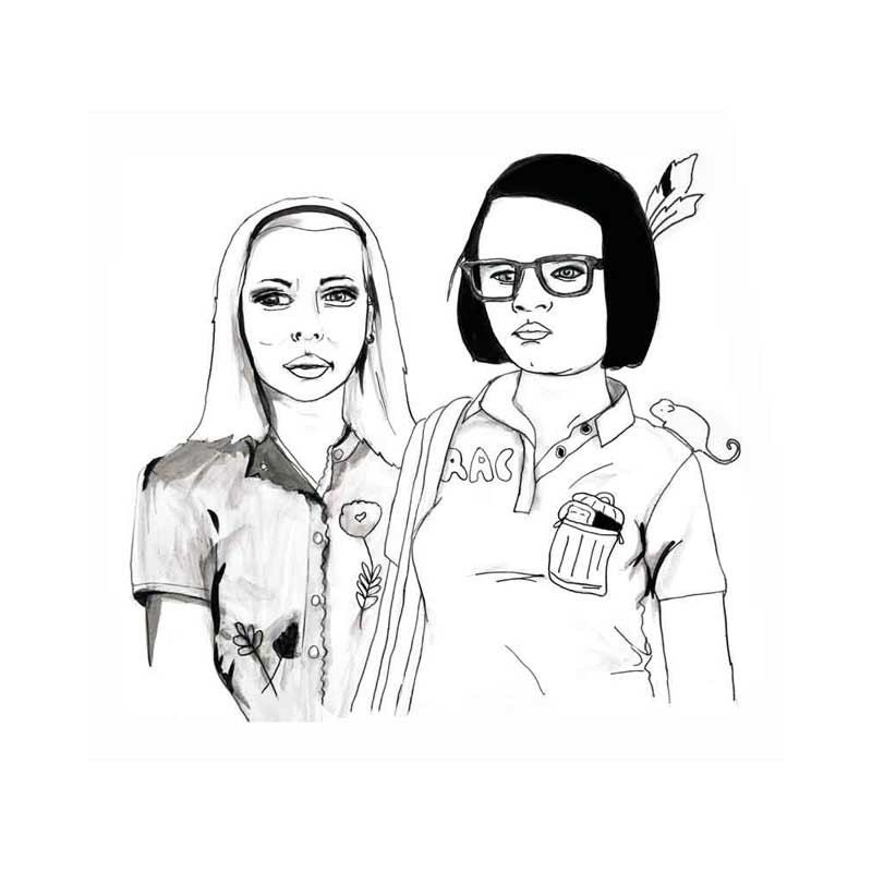 Ghost World - Art Print - A4 Size