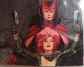 CARD HOLDER Avengers Vs XMen Scarlet Witch Hope Summers