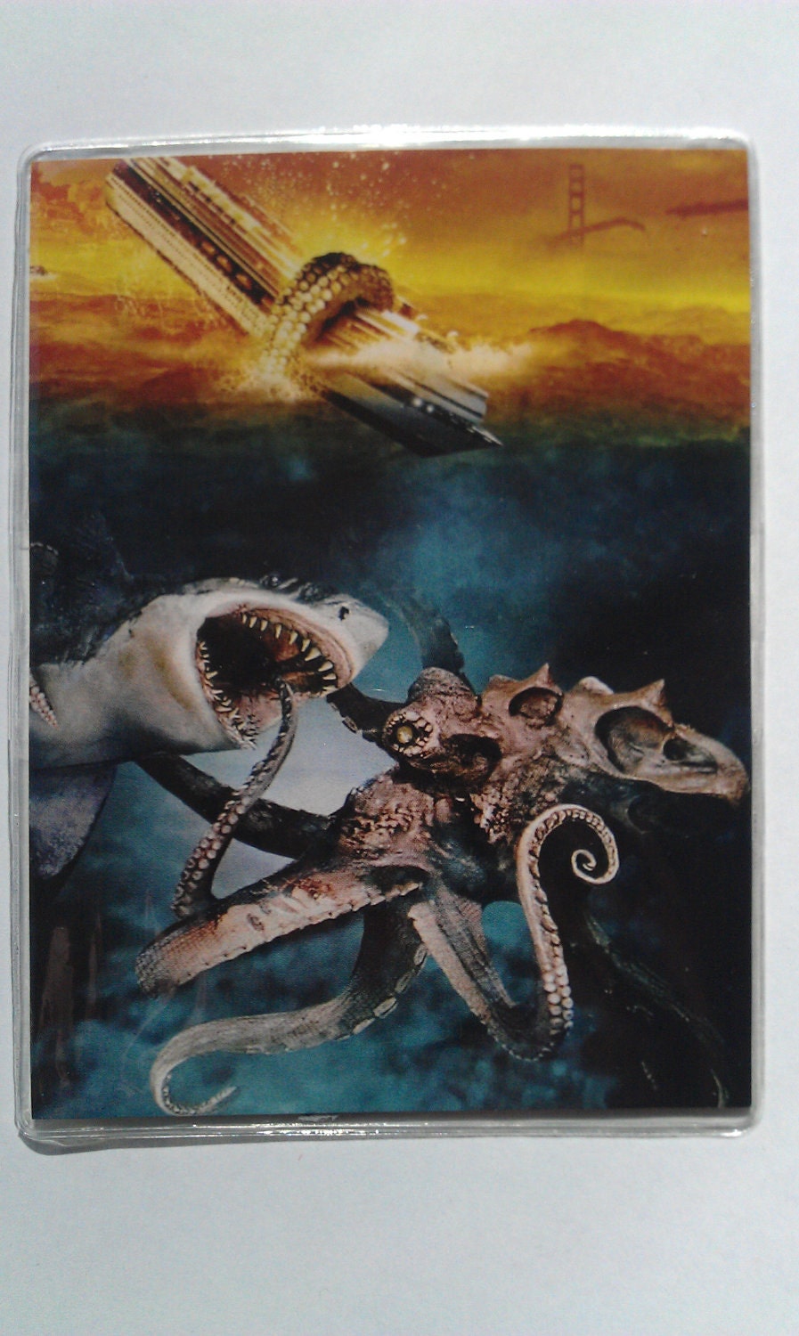 CARD HOLDER - Mega Shark versus Giant Octopus