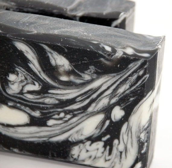 Clarifying Activated Charcoal Soap- For Oily, Acne Prone Skin. Vegan Ingredients