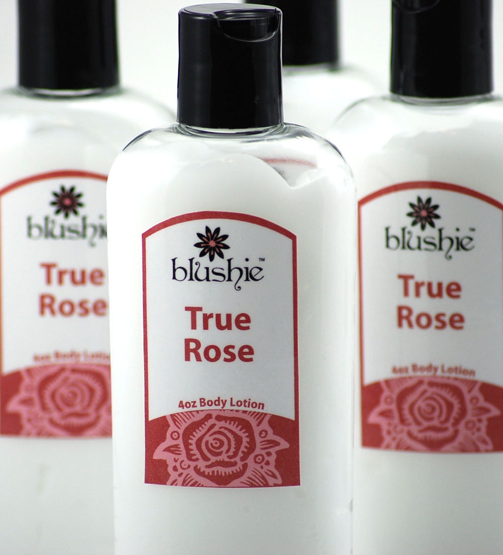 True Rose Body Lotion, 4ozs