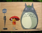 My Neighbor Totoro Hand Paint wood Box Studio Ghibli 20