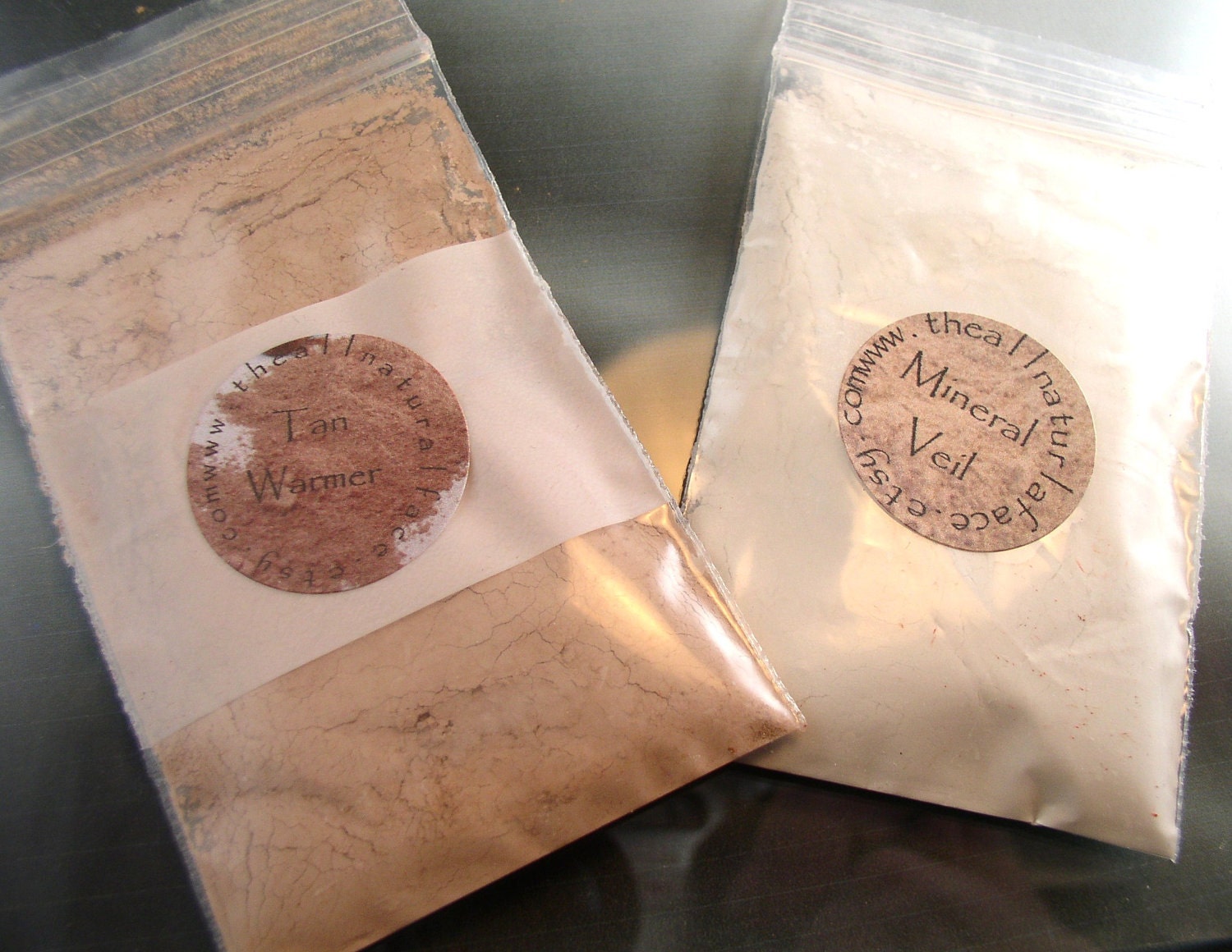 Vegan Foundation Refill baggie for a 30 gram jar ( apprx 10-12 grams powder)
