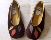 Handmade Organic Vegan Ballet Flat Shoes- Flora Flat - HydraHeart