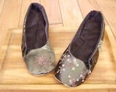 Organic Vegan Ballet Flat Shoes - Kimiko Flat