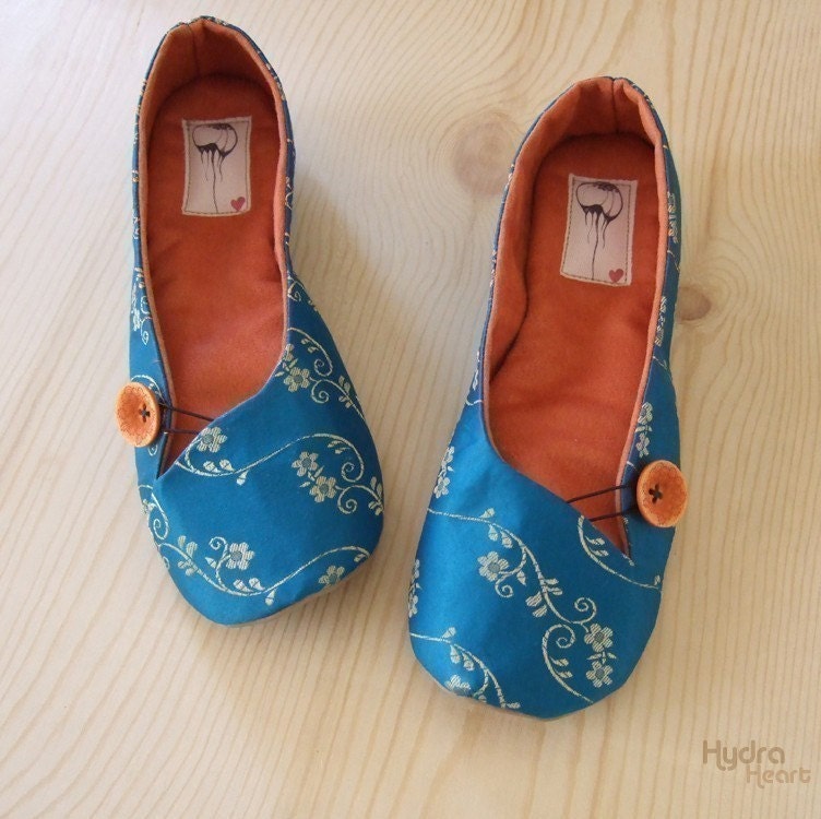 Custom Handmade Vegan Bridal Flats