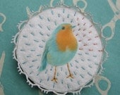 Pollen . Bird . Brooch
