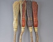 NATURAL COLORED CEREMONIAL BROOM / WITCHES BROOM