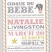 Baby Shower Invitation - Pink Circus