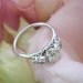 Heart of Water Diamond Engagement Ring (Made to Order, Variable Gems and Prices Available)