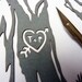 Carve Your Initals - Custom initals - Laser cut