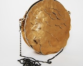 Golden fish scale party purse(Small) - BeeChen