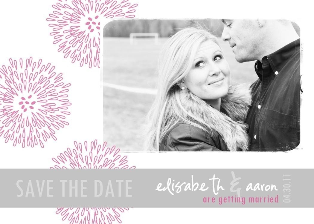 FLOWER LOVE...Custom Photo Save the Date Announcement...by KM Thomas Designs Il_170x135