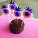 Statue Of Nibble-Me Cupcake Toppers-12 Patriotic Cupcake Toppers-Fourth Of July Cupcake Toppers