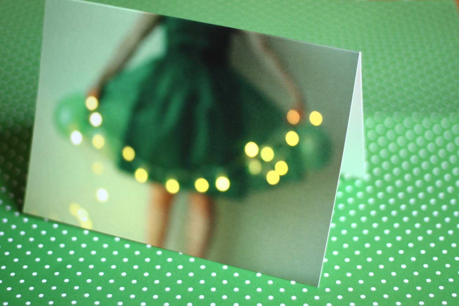 Green Party... Greetings card 105mm by 148mm