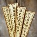Rustic handmade ceramic HERB stakes garden markers (Set of 4)